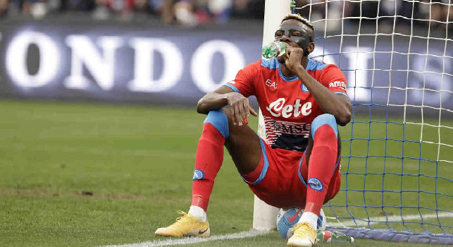 Osimhen lesionado Napoli Fiorentina