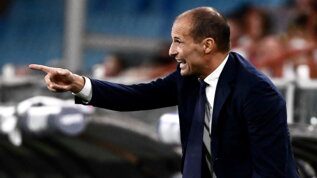 Juventus, Allegri: "Bueno, no te comprometas con un objetivo.  ¿tipo?  Bueno pero hay categorias..."